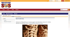 Desktop Screenshot of militarysos.com